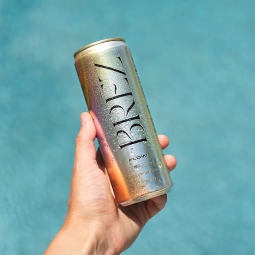 BREZ FLOW 35 calories badge, suitable for lighter, mindful sipping.