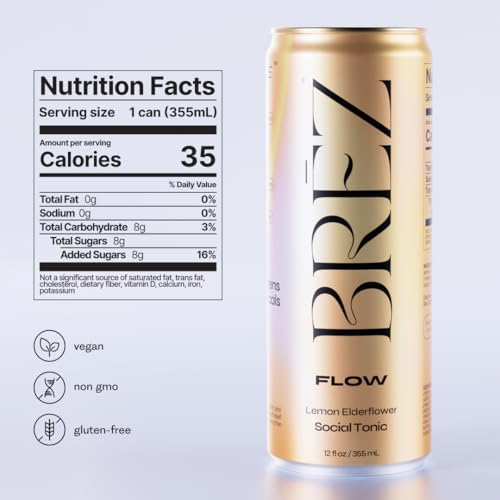 BREZ FLOW micronized lionmane can close-up, illustrating fast-acting extract and a smooth, uplifting aroma.