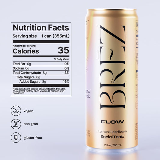 BRĒZ Flow lionmane micronized extract closeup highlights potency and focus-friendly profile