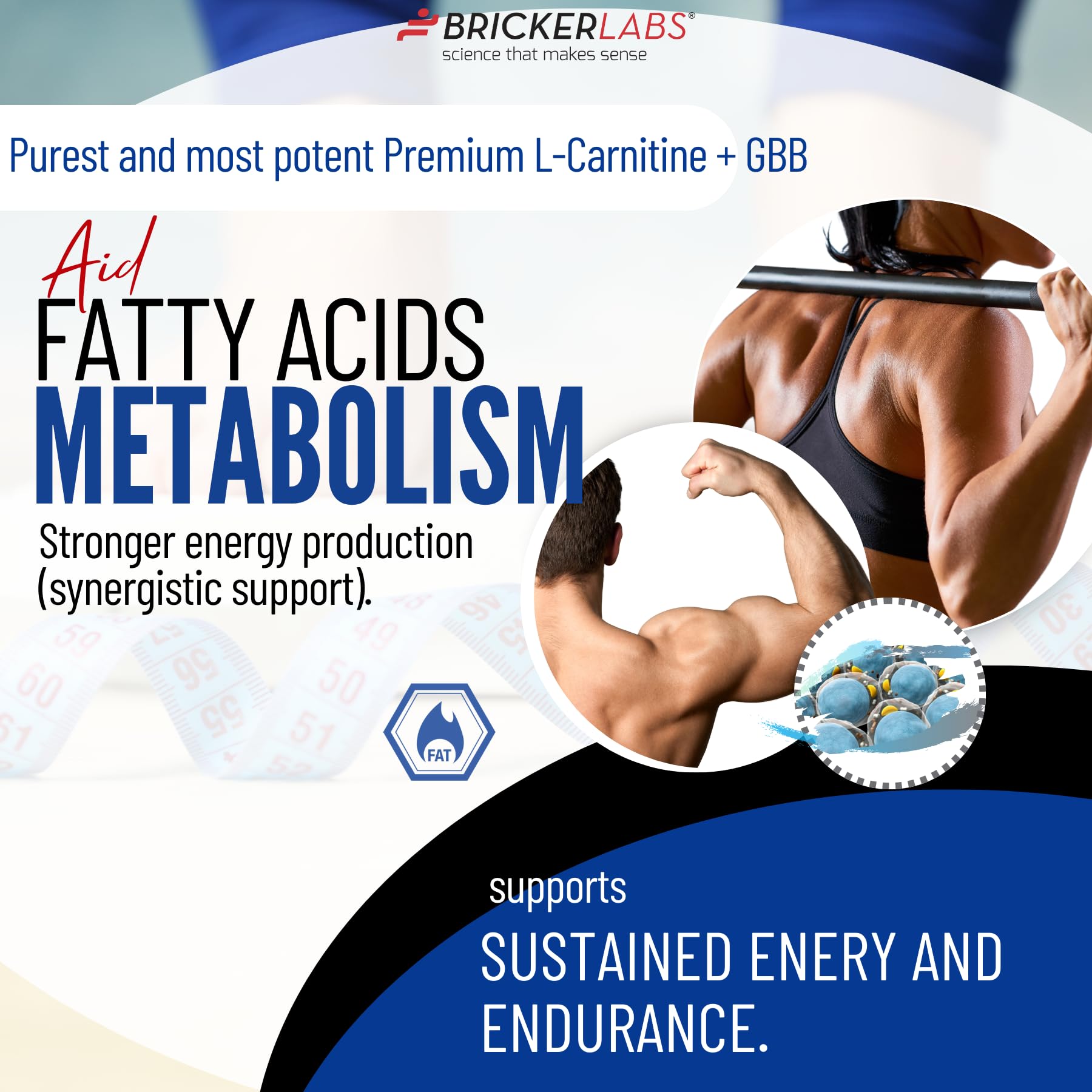 Gym scene featuring Carniblast for sustained energy.