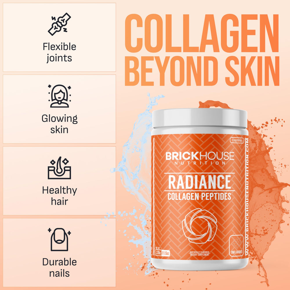 BRICKHOUSE Radiance unflavored powder dissolves easily in coffee.