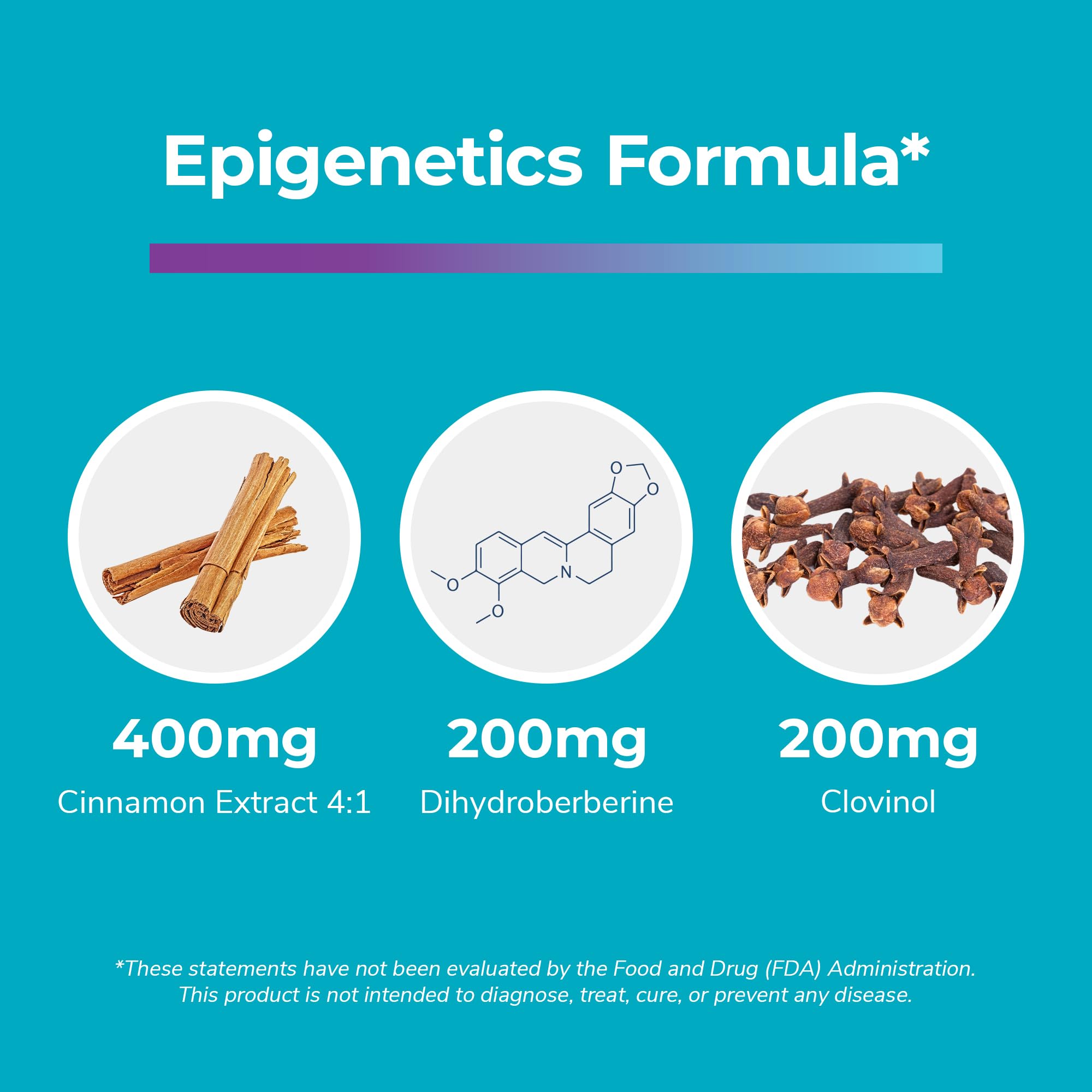 Cinnamon extract highlight for natural glucose-support synergy