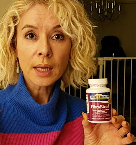 Lifestyle scene featuring Bright Nutrition FibroBlend in daily routine