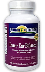 Bright Nutrition Inner-Ear Balance bottle front with capsules for daily balance support