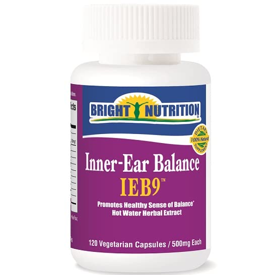 Bright Nutrition Inner-Ear Balance capsules ready for daily ear balance support