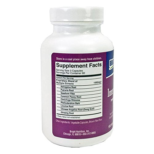 Bright Nutrition Inner-Ear Balance packaging highlighting USA GMP production