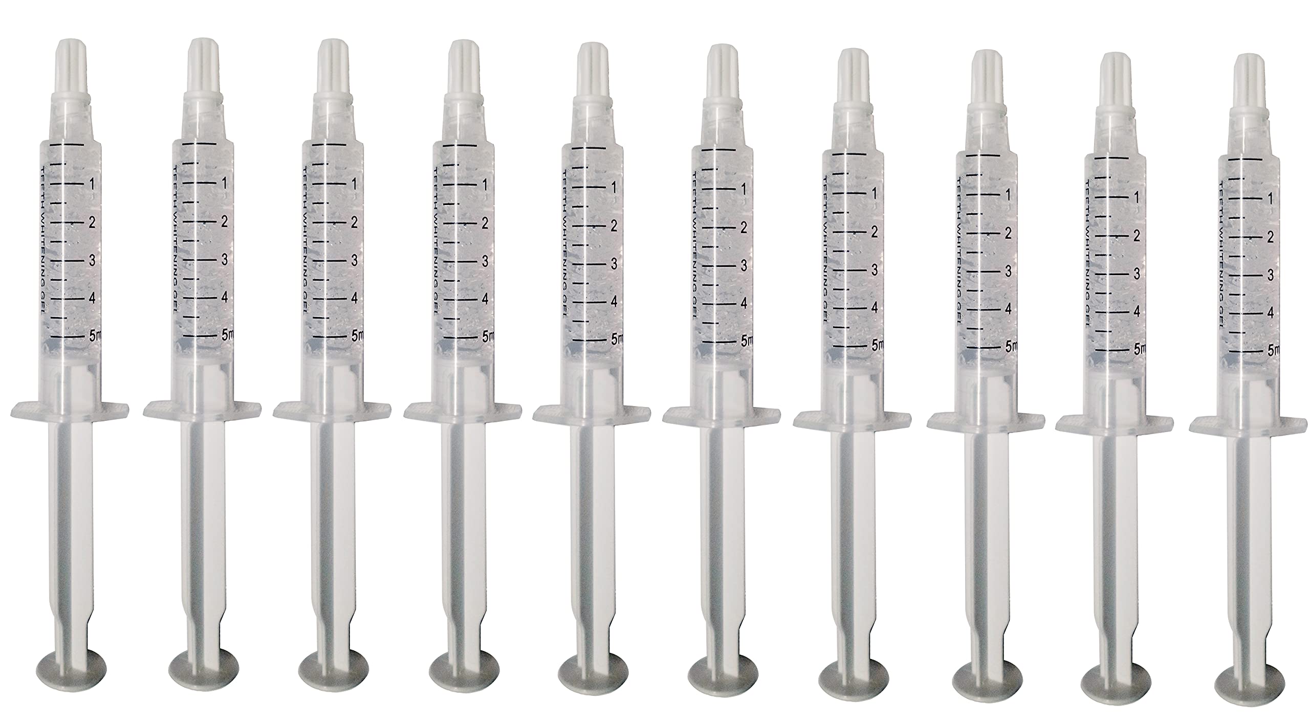 Bright White Smiles 35% gel refill syringe for at-home whitening.