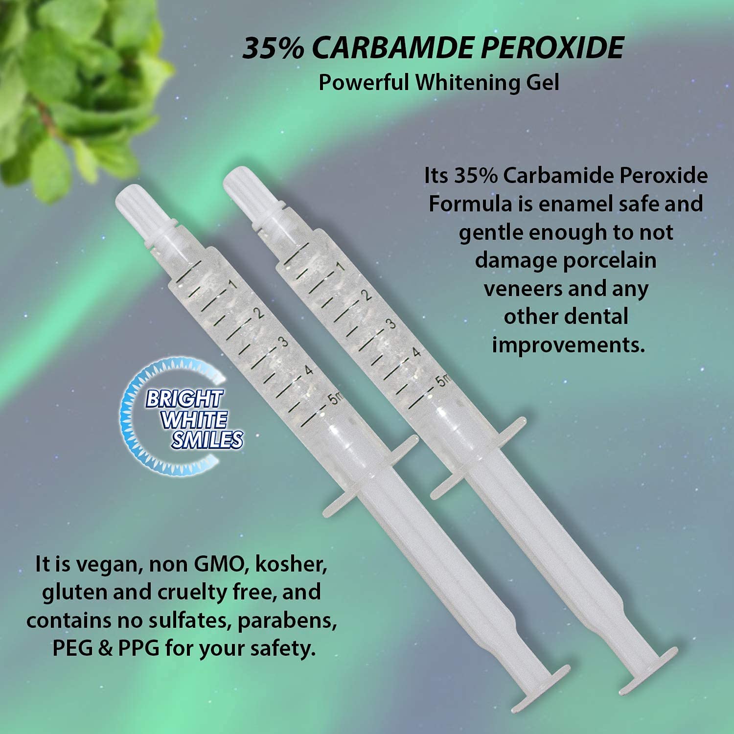 Bright White Smiles quick whitening result in minutes with daily use.