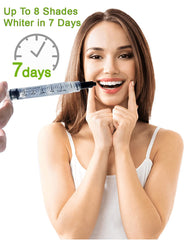 Bright White Smiles gentle gel designed for sensitive teeth whitening.