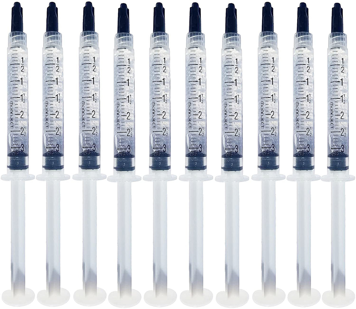 Bright White Smiles teeth whitening gel refill tubes for at-home whitening
