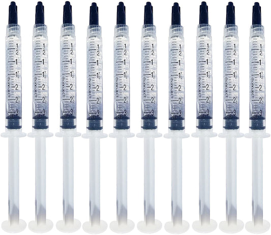 Bright White Smiles teeth whitening gel refill tubes for at-home whitening
