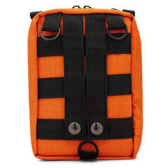 BrightCare Adventure 5.0 water-resistant shell protects essentials in rain.