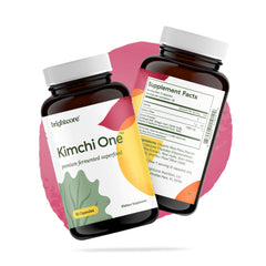 Brightcore Kimchi One close-up packaging preserves freshness and potency.