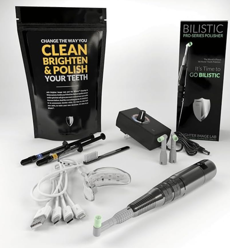 Bilistic Pro-Series polisher in action for a smooth enamel finish