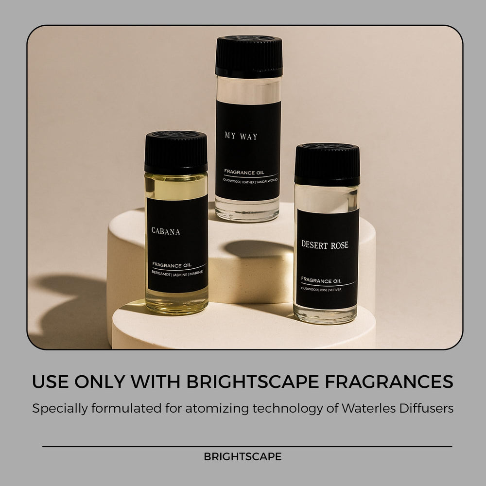 Brightscape fragrance bottles 0.33oz included with the diffuser