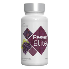 BrocElite ResverElite bottle with purple-brown hue for daily wellness routine