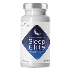 BrocElite SleepElite bottle front for a simple nightly routine to support calm evenings.
