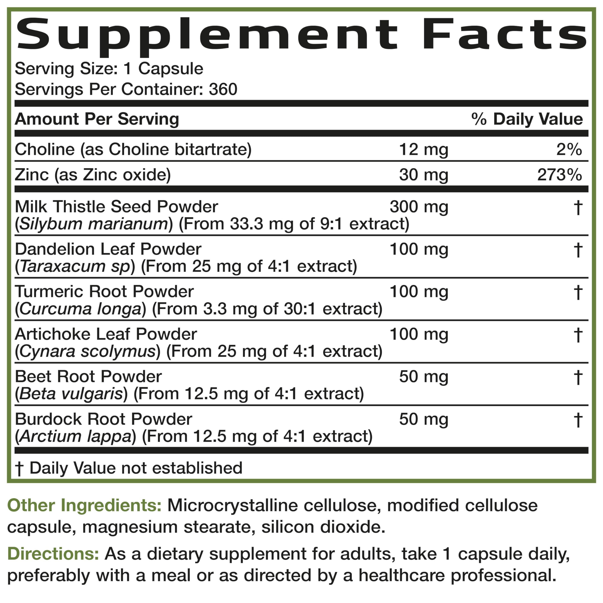 Bronson Liver Detox manufactured in New York cGMP facility for purity.