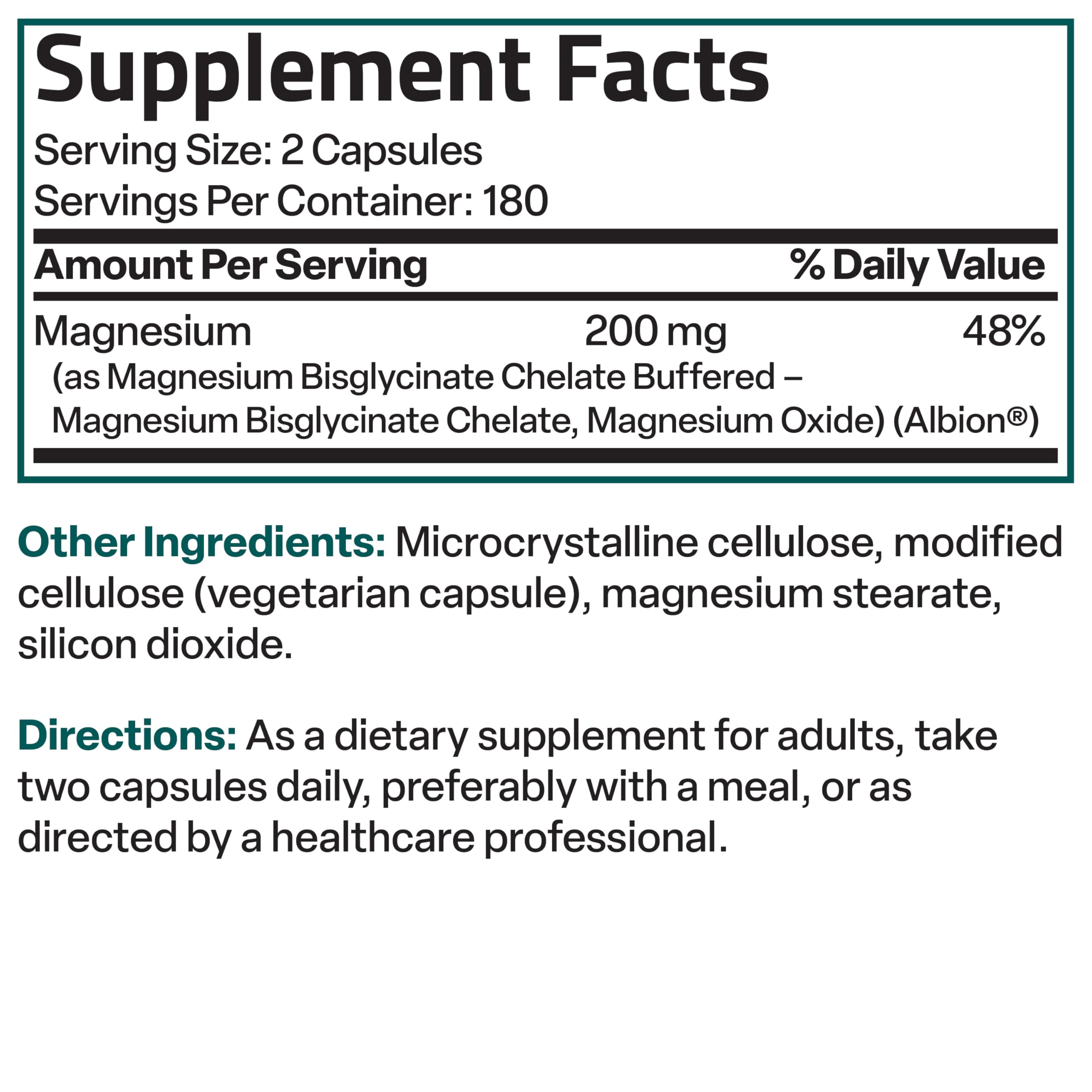 Bronson Magnesium Glycinate imagery communicates science backed chelated minerals.