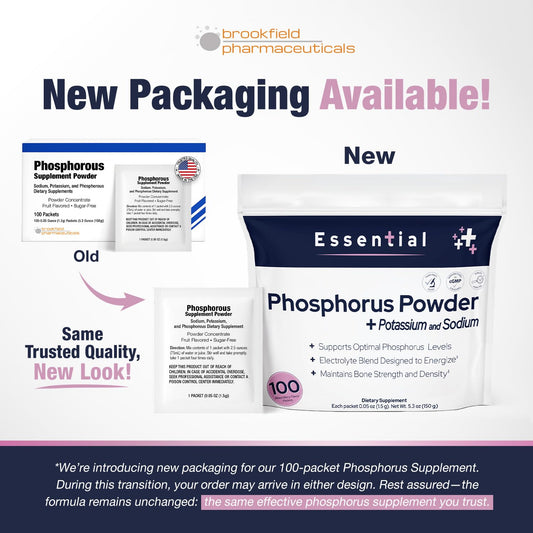 Brookfield Phosphorus Supplements powder easily blends into water for a refreshing berry drink.