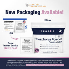 Brookfield Phosphorus Supplements powder easily blends into water for a refreshing berry drink.