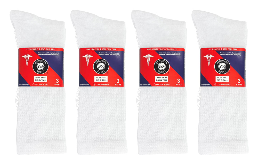 Brooklyn Socks cushioned sole enhances comfort during daily activities.