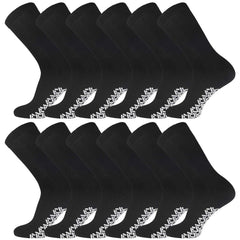 Brooklyn Socks diabetic crew socks with gripper bottom for safer indoor traction.