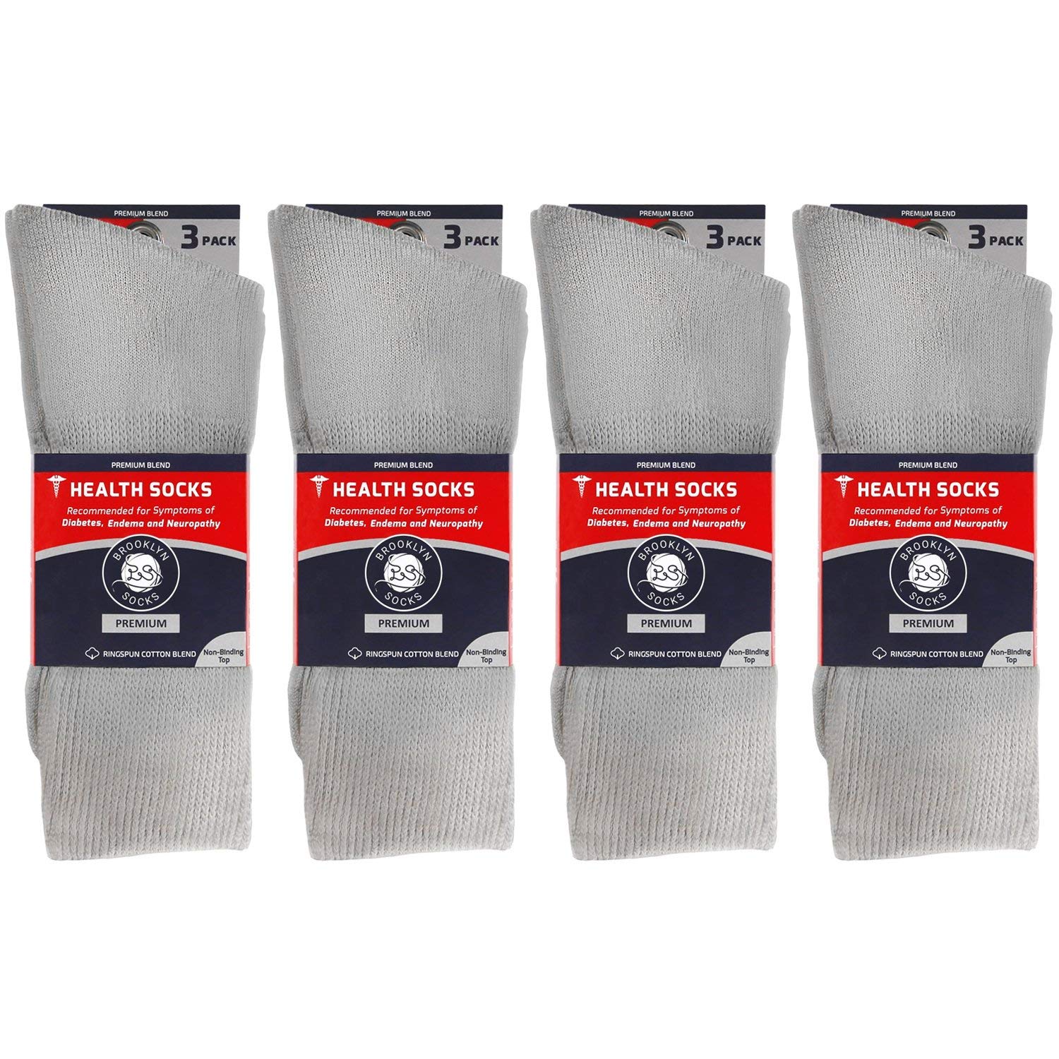 Brooklyn Socks non-binding loose-top fit supports relaxed wear around ankles