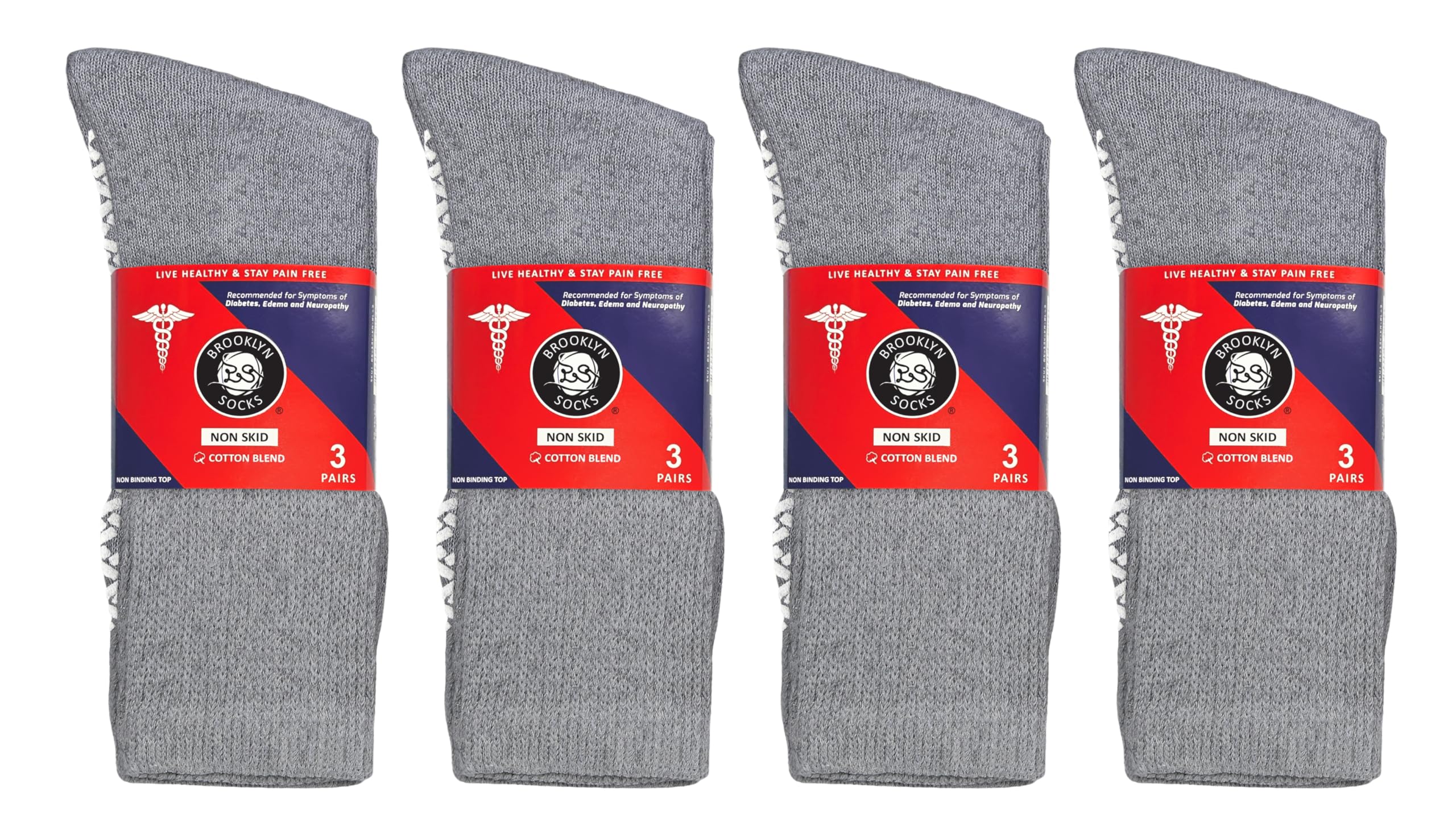 Brooklyn Socks pack of 12 for versatile daily use