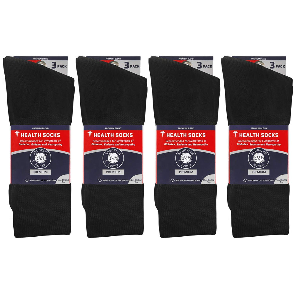 Brooklyn Socks loose-top fit promotes comfortable circulation without constriction