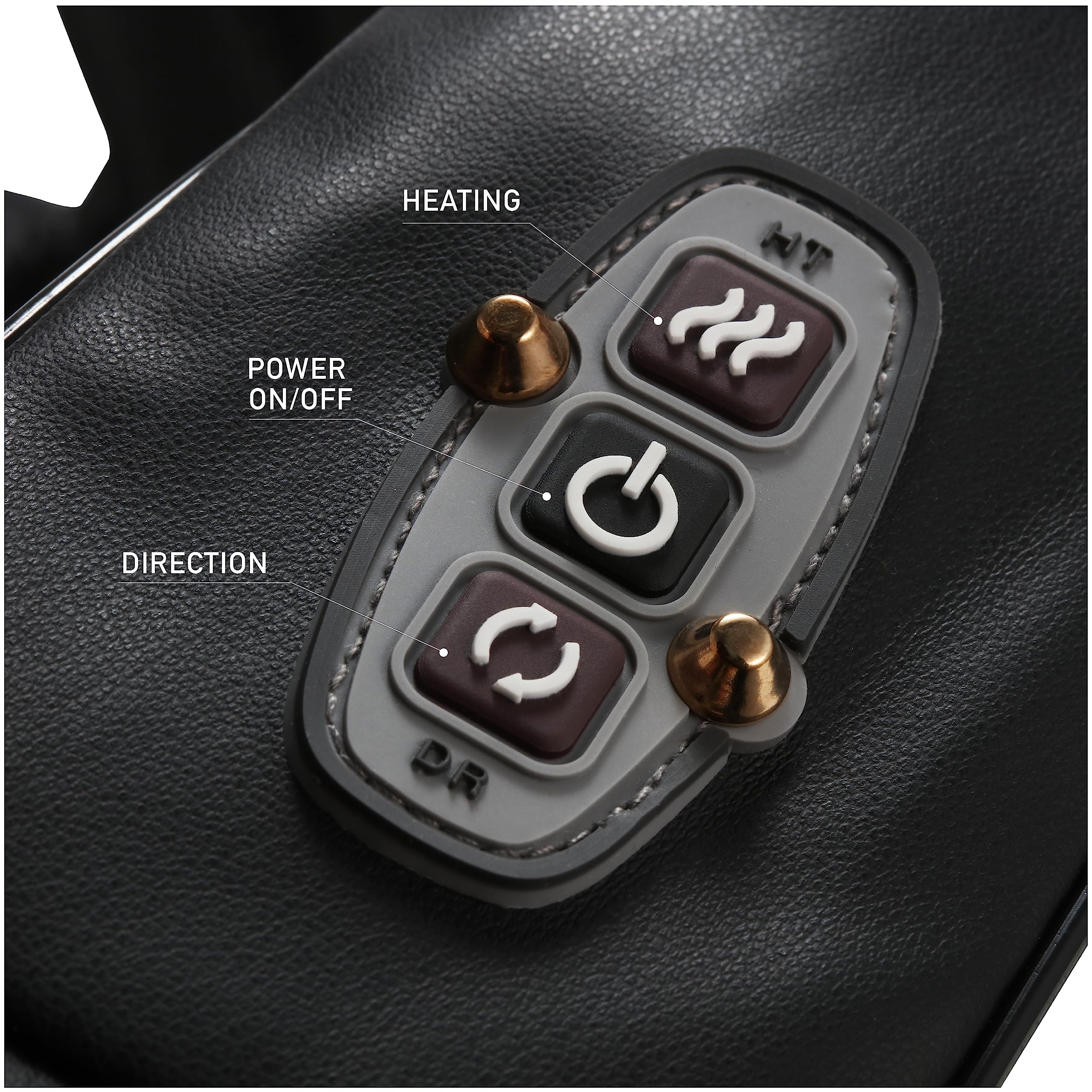 Brookstone Massager supports arms and legs for full-body relaxation