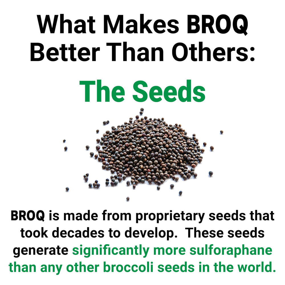BROQ bottle top seal highlighting freshness and tamper evidence.