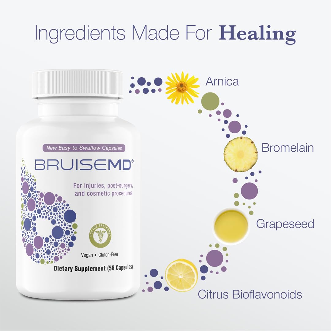 Pineapple-derived bromelain in BruiseMD targets swelling comfort after injuries