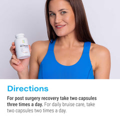 Bruizex Ultra Bromelain bottle in a blister pack for storage.