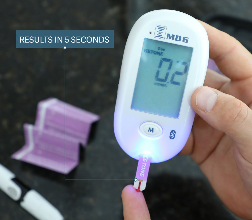 Bruno MD6 contains 50 lancets for frequent checks