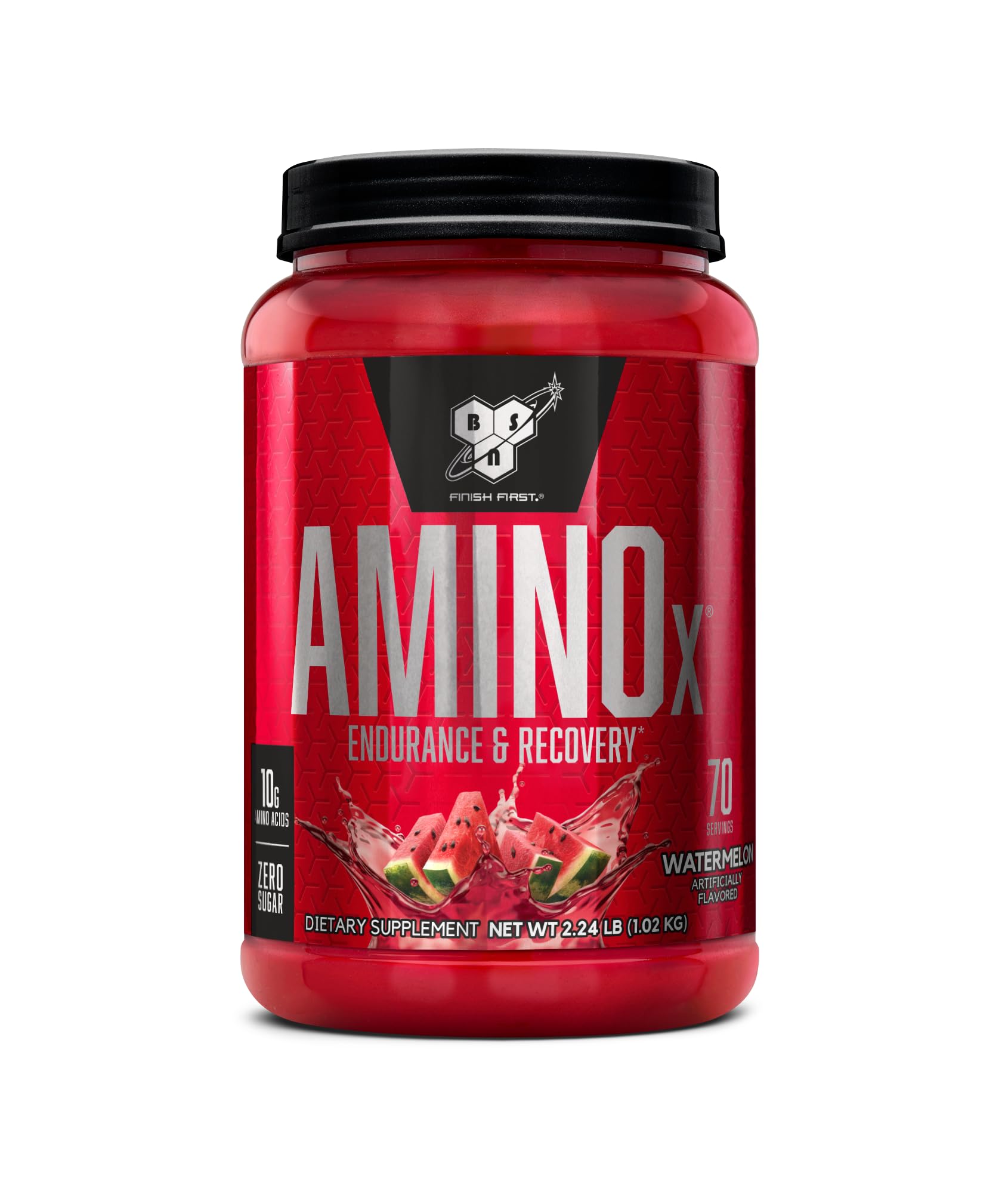 BSN Amino X Watermelon tub ready for post-workout recovery and hydration