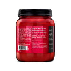 BSN N.O.-XPLODE pre-workout in shaker sparks energized training sessions