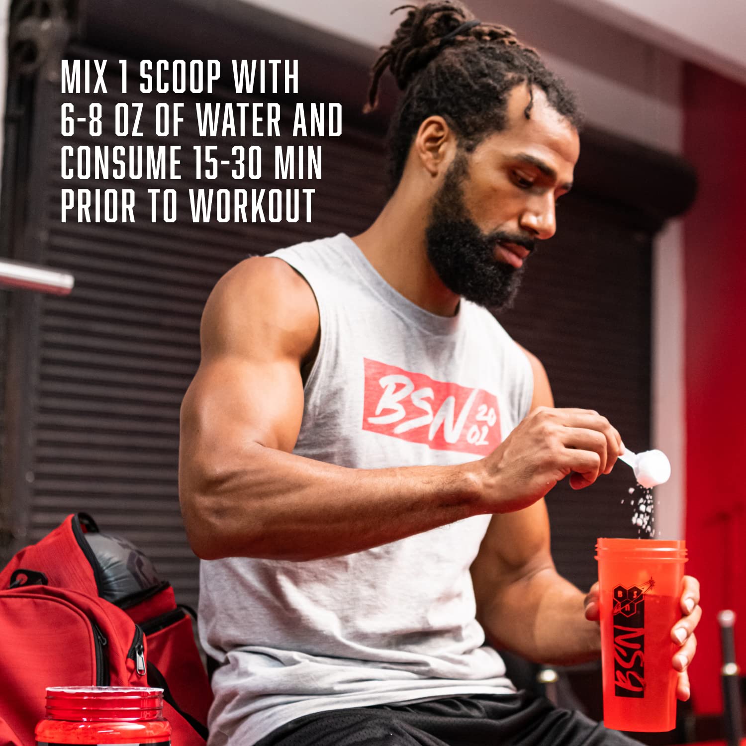 BSN N.O.-XPLODE VASO ready-to-mix powder boosting stamina