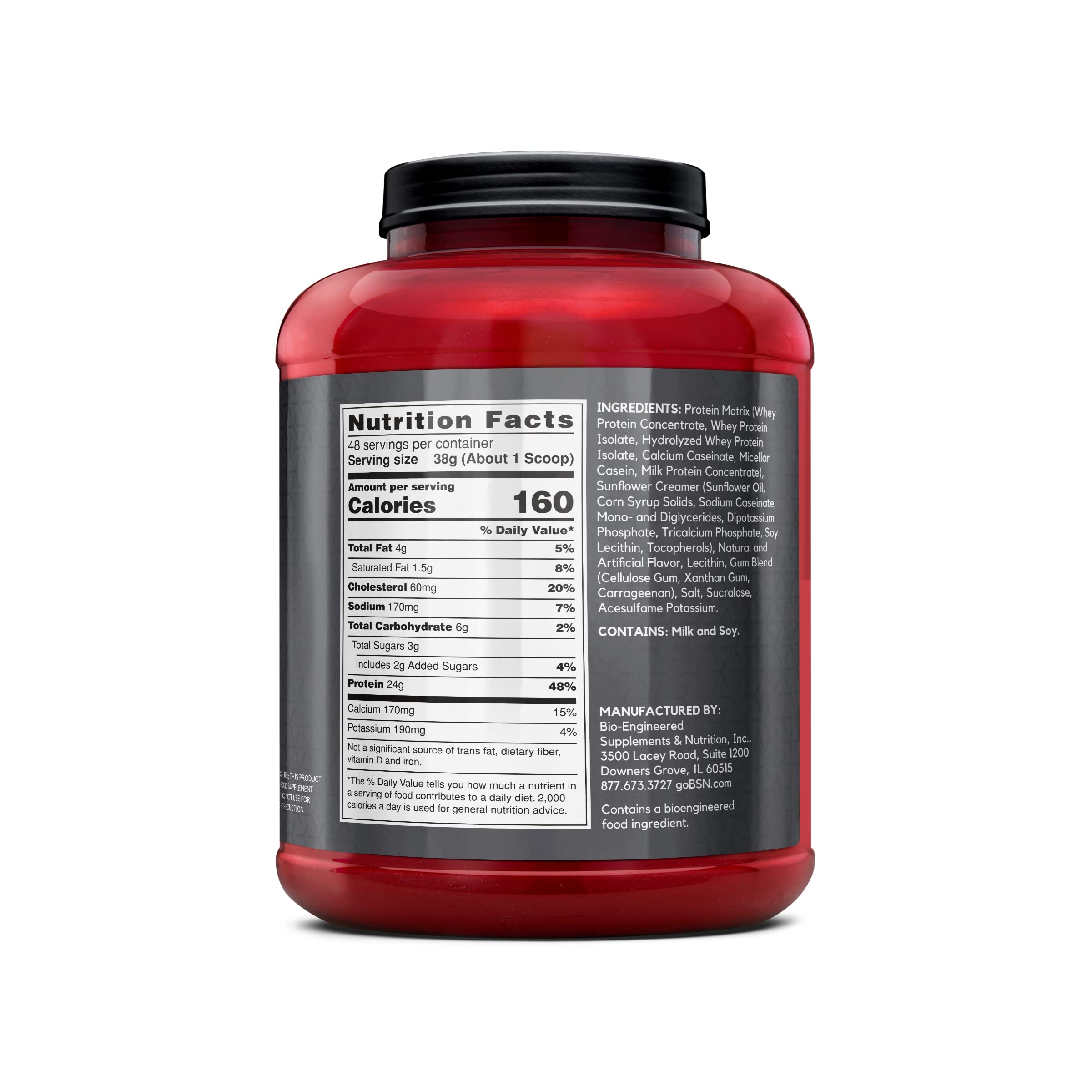 BSN SYNTHA-6 EDGE low-sugar formula close-up