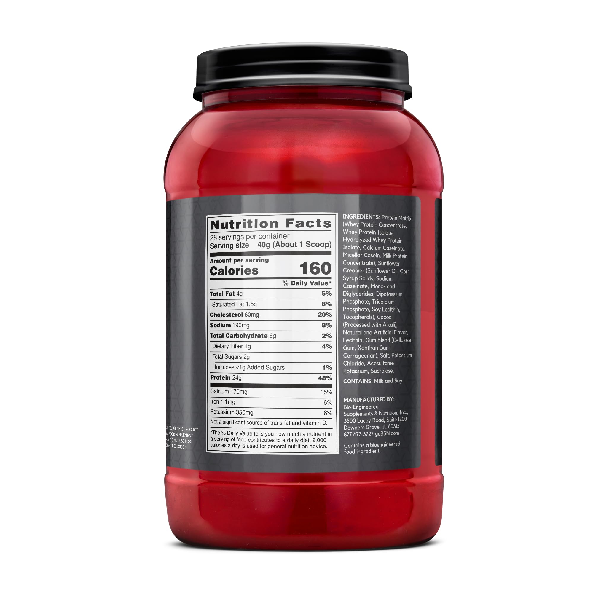 BSN SYNTHA-6 EDGE mixing shaker shows smooth blend for workouts