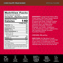 BSN SYNTHA-6 ISOLATE nutrition facts label highlights amino acids and protein per serving.
