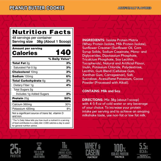 BSN SYNTHA-6 ISOLATE protein powder scoop for quick post-workout shakes