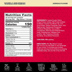 BSN SYNTHA-6 ISOLATE scoop beside tub for convenient post-workout protein.