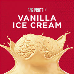 BSN SYNTHA-6 protein matrix scoop highlighting 22g protein per serving for muscle maintenance.