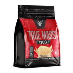 BSN True-Mass post-workout shake demonstrates quick recovery options.