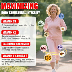 BSSTABBON D3 K2 gummies label highlights vitamin content and vegan ingredients.