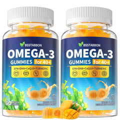 BSSTABBON Omega-3 Gummies with algae oil for EPA and DHA delivery