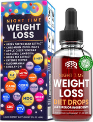 BTQ Bioteque Lab Night Time Drops bottle pour for easy nightly dosing.