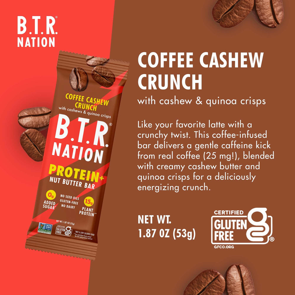B.T.R. Nation Clean-label bar showcases gluten-free and dairy-free ingredients for mindful snacking