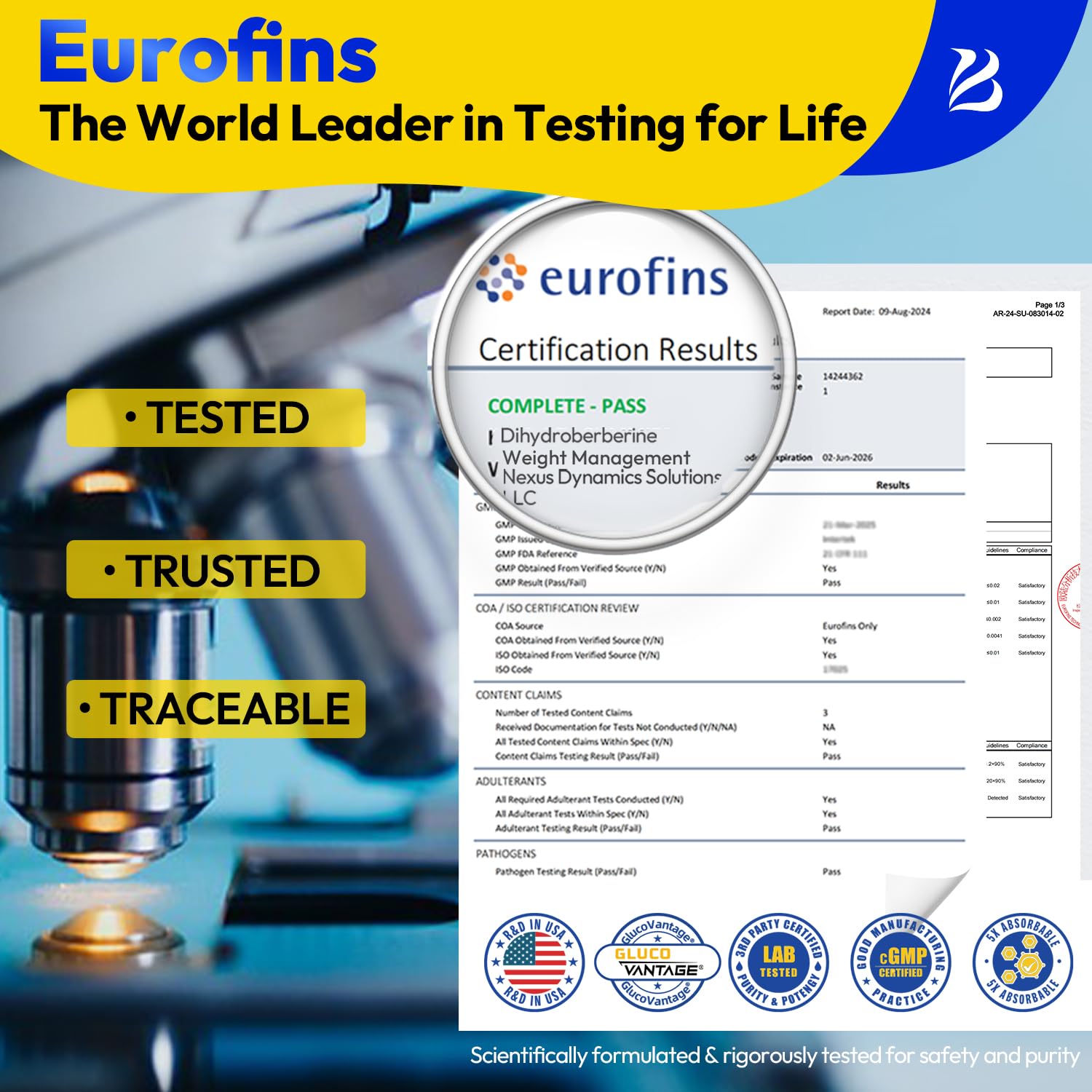 Chromium Picolinate tablet for metabolic efficiency